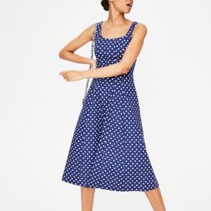 Boden Sabina Star Fit and Flare Midi Dress